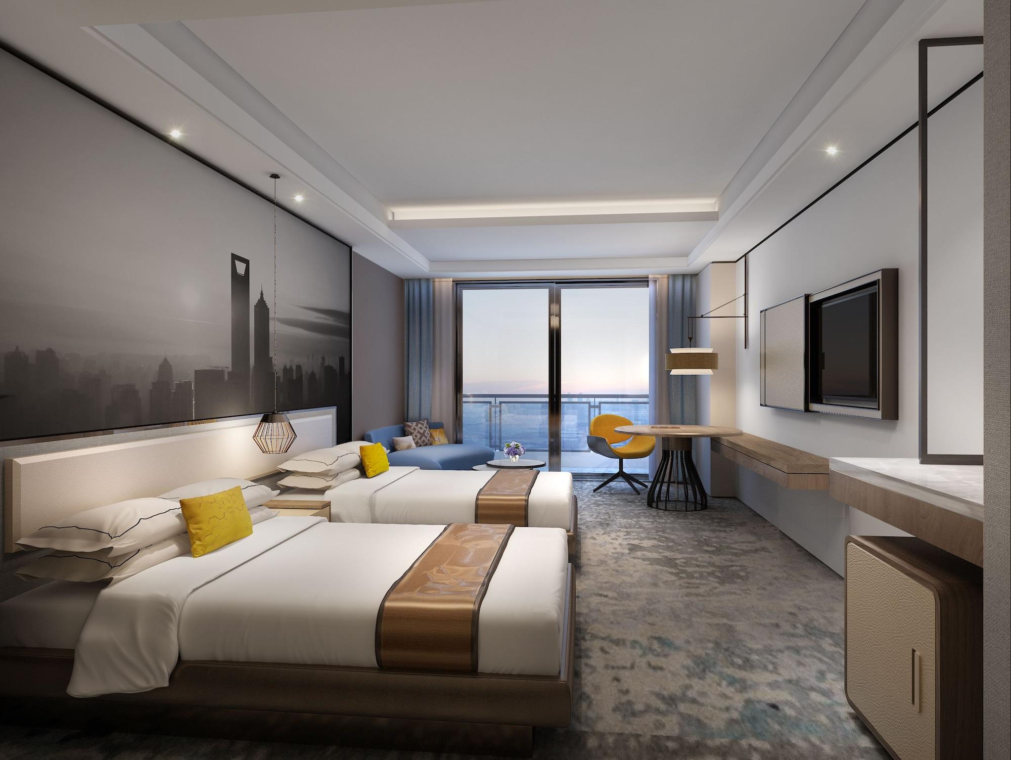 The Qube Hotel Shanghai Sanjiagang - Offer Pudong International Airport And Disney Shuttle Exterior photo