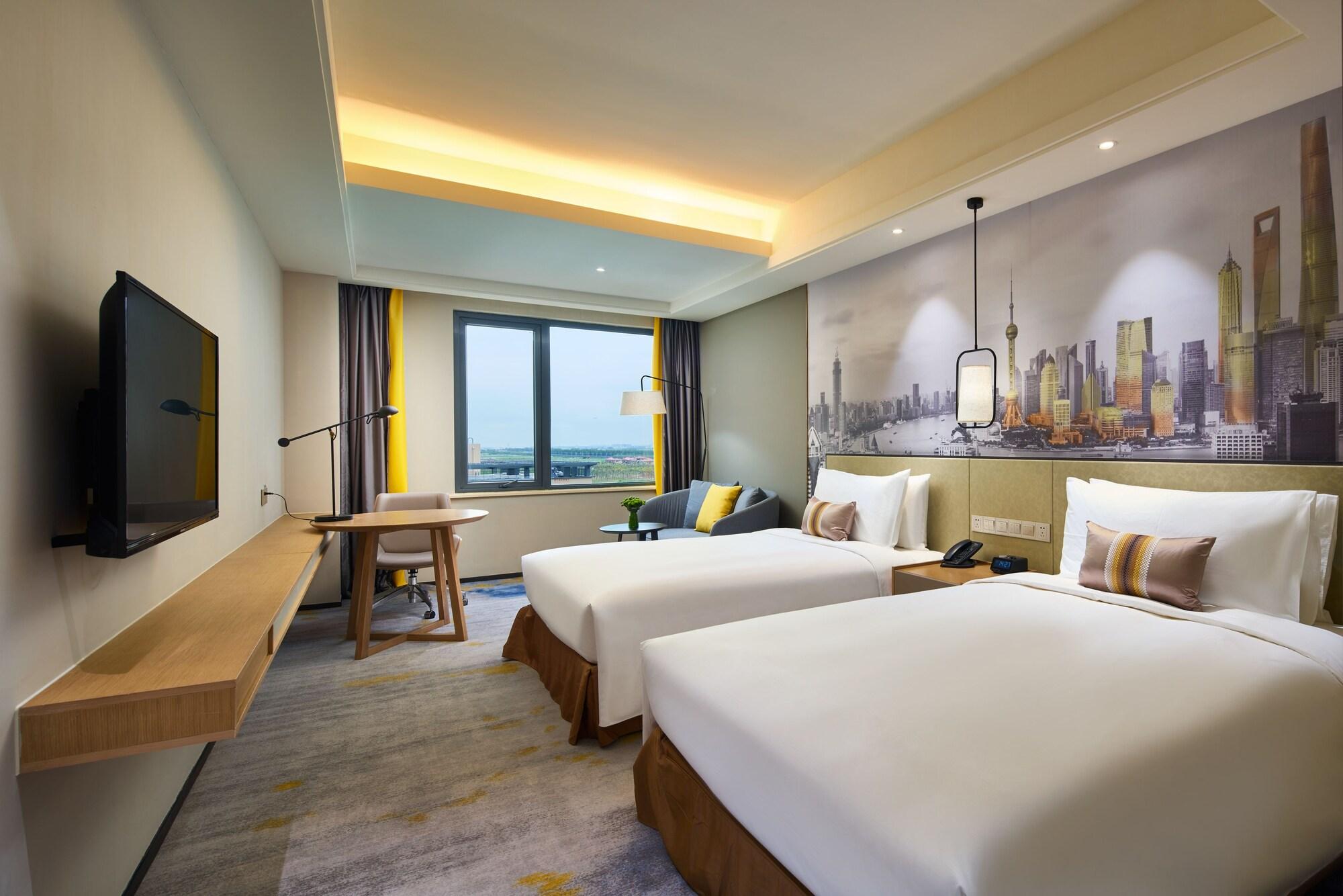 The Qube Hotel Shanghai Sanjiagang - Offer Pudong International Airport And Disney Shuttle Exterior photo